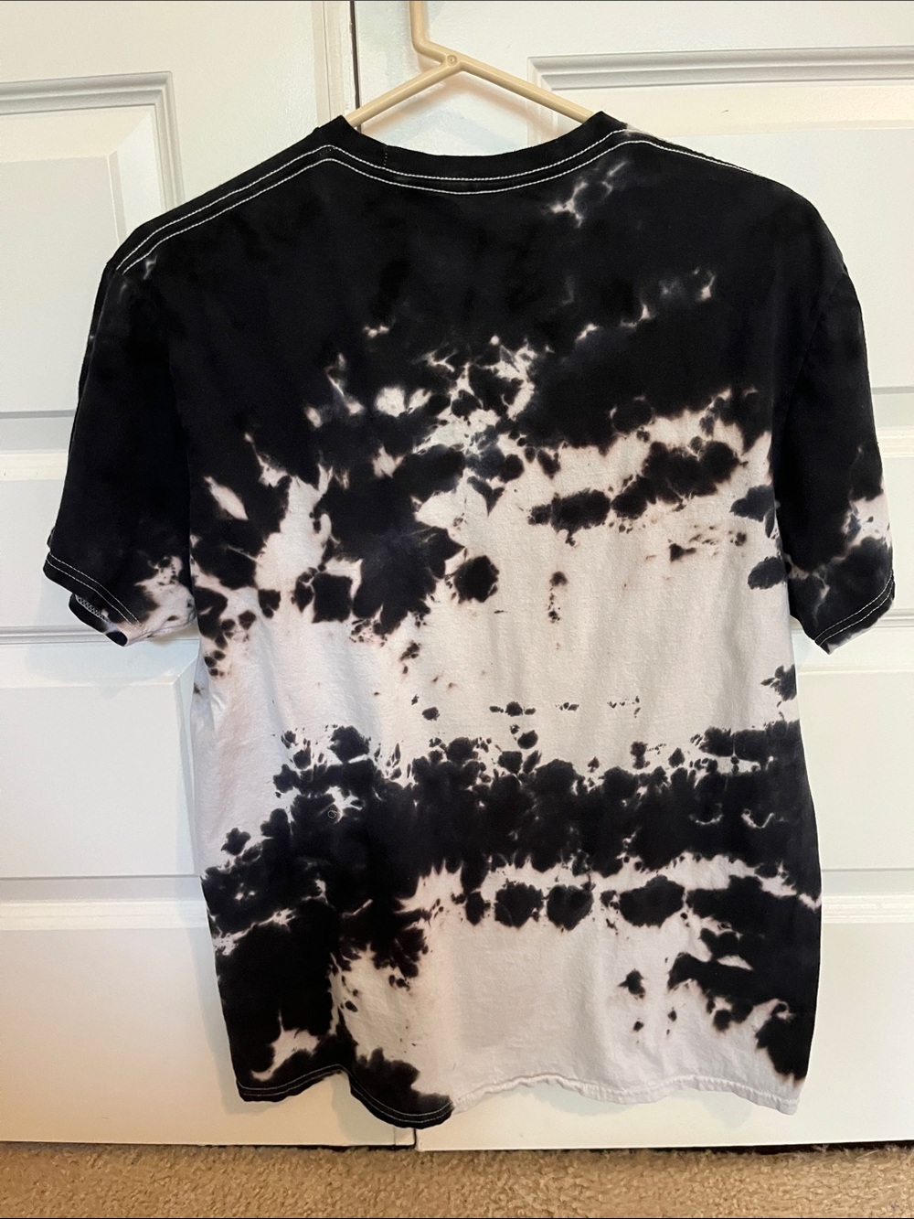 Poison‎ Skull Snake Tie Dye Graphic Band T Shirt Large Rock Tee L - Picture 5 of 7